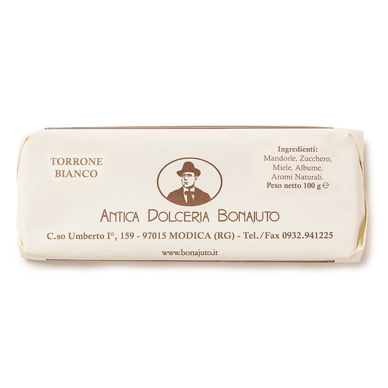 White Almond Nougat – Bonajuto – The Original