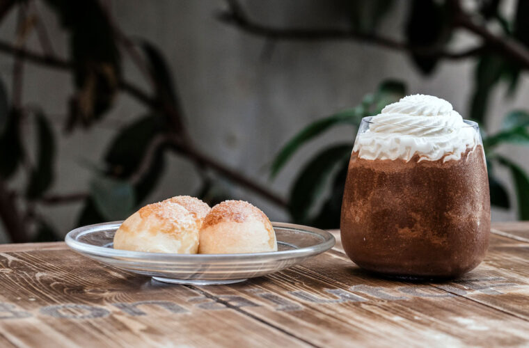 Granita al cioccolato Bonajuto e “Triosch”