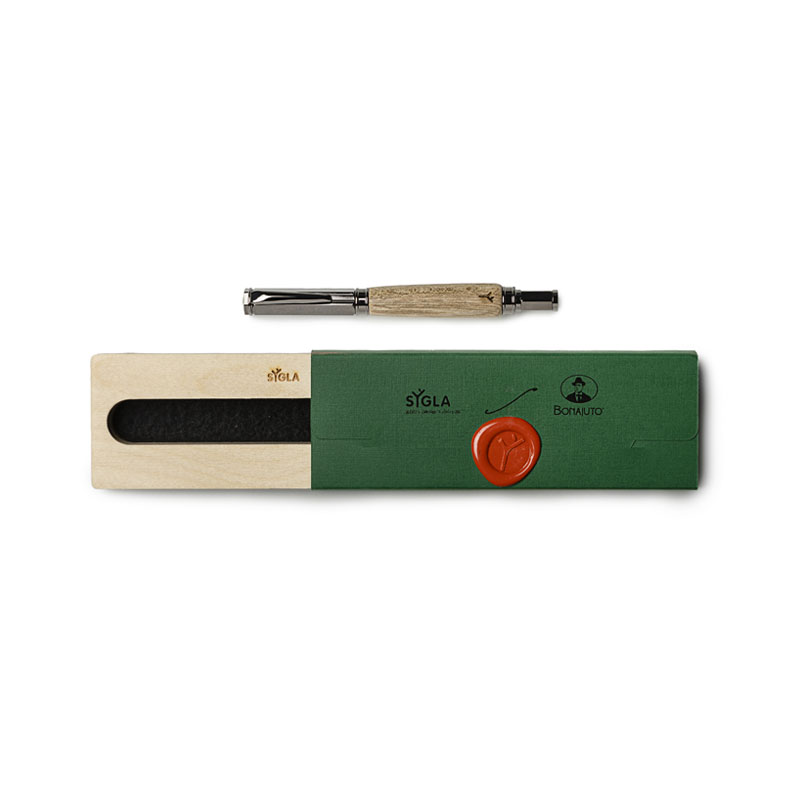 Sygla Franco / Milicucco - Penna artigianale in legno